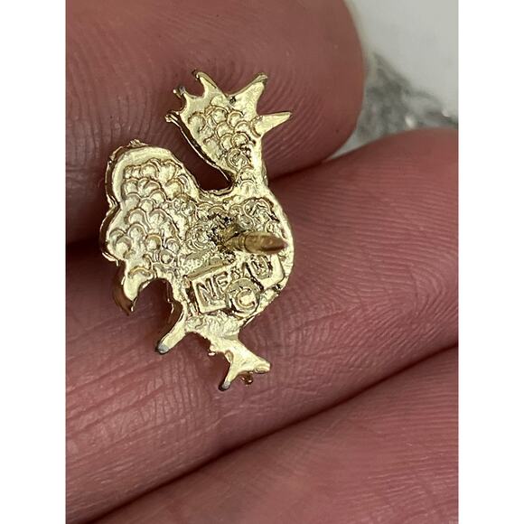 VTG Signed Napier Butterfly Brooch Lot Enamel Bird Tie Tack Cute Tiny Animal Pin - Picture 8 of 11